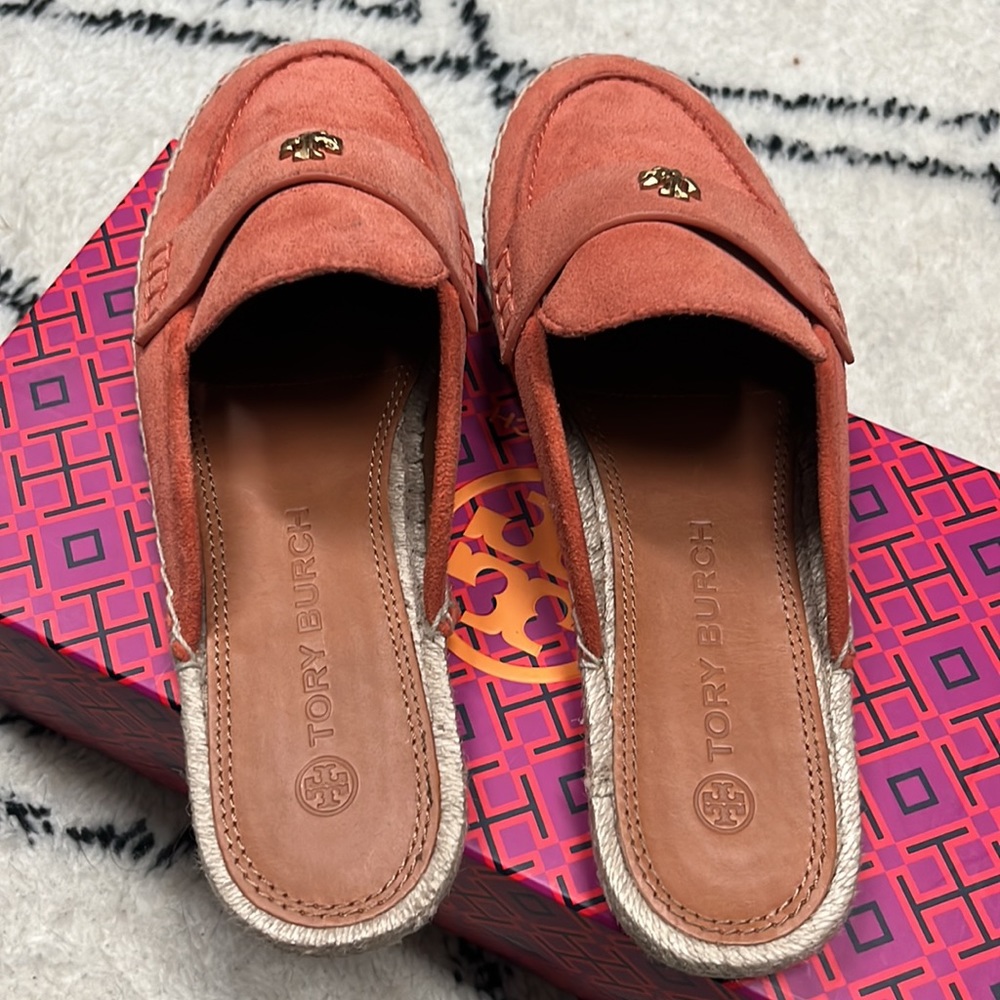 Tory Burch Seaside Espadrille Mule NWT. Size 7 - Picture 6 of 7